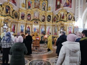 Новогодний молебен